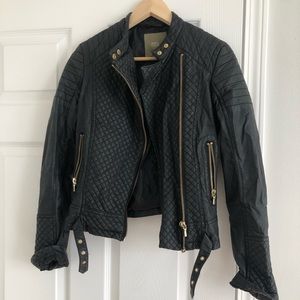Leather jacket